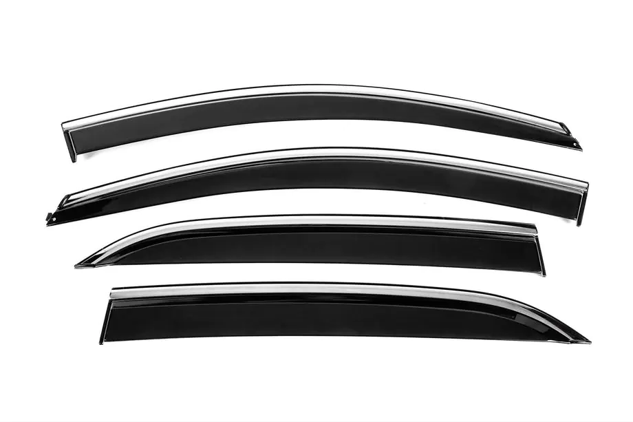 Chevrolet Equinox 2018–2025 Ikkunatuuliohjaimet kromilistalla Niken Luxury (4 kpl) Image