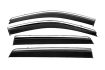 Hyundai Santa Fe 2 2006–2012 Ikkunatuuliohjaimet kromilistalla Niken Luxury (4 kpl) kuva 1