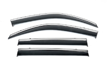 Hyundai Santa Fe 4 2018–2023 Sivulasituulisuojat kromilistalla Niken Luxury (2020-2023, 4 kpl) kuva 1