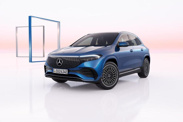 Mercedes-Benz EQA -koeajo: crossovern facelift