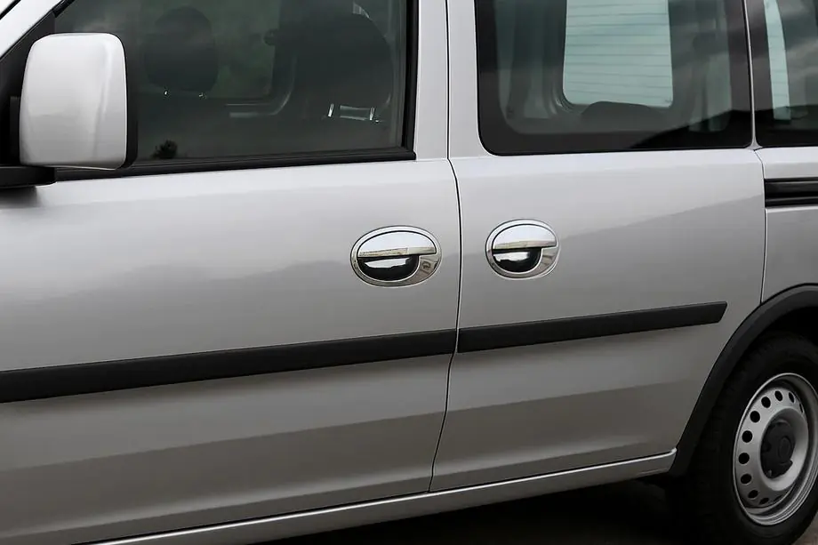 Opel Combo 2002–2012 Ovenkahvan suojakuoret reunuksella (2-ov., ruostumaton teräs) Image