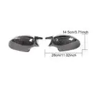 BMW 3-sarja E90/E91 2005–2011 V1 peilikotelot (E90/E91 2005-2008, E92/E93 2006-2009, hiilikuitu) kuva 10