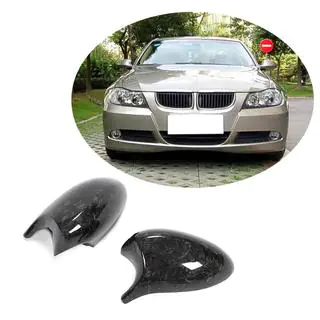 V1 peilikotelot (E90/E91 2005-2008, E92/E93 2006-2009, hiilikuitu) kuva 1
