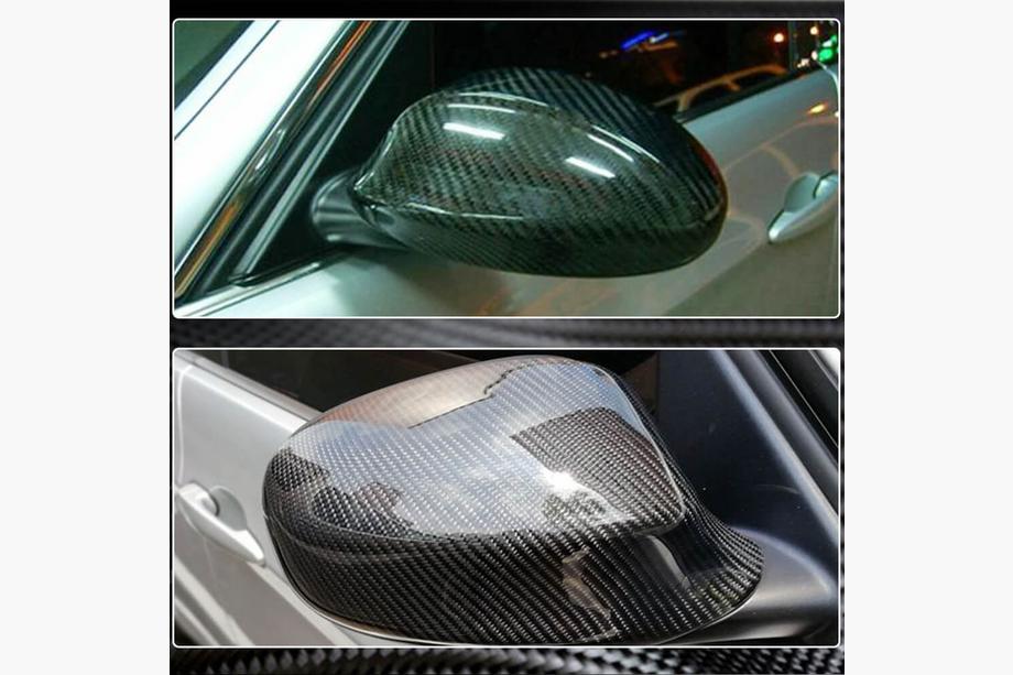 BMW 3-sarja E90/E91 2005–2011 Carbon peilikotelot V3 (2005-2008) Kuva 3