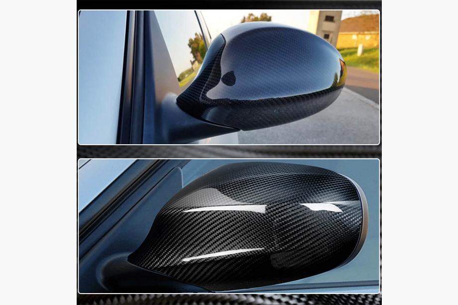 BMW 3-sarja E90/E91 2005–2011 Carbon peilikotelot V3 (2005-2008) Kuva 4