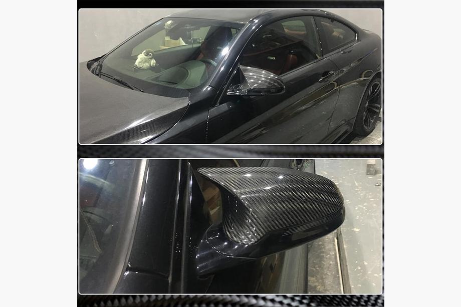 BMW 4-sarja F32/F33/F36 2012–2020 Peilinkuoret Dry Carbon V2 (M4) Kuva 3