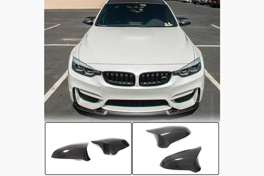 BMW 3-sarja F30/F31 2012–2019 Peilinkuoret V1 (F80, hiilikuitu) Image