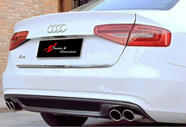 Audi A4 B8 2007–2015 Takapuskurin diffuusori DPT V2 (2012-2015) kuva 1
