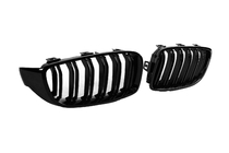 BMW 3-sarja F30/F31 2012–2019 M-Look munuaisritilät (F80 M3, kiiltävän musta) kuva 4