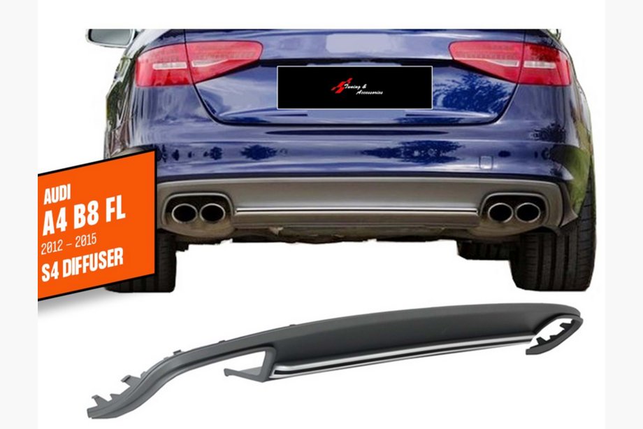 Audi A4 B8 2007–2015 Takapuskurin diffuusori DPT V1 (2012-2015) Image