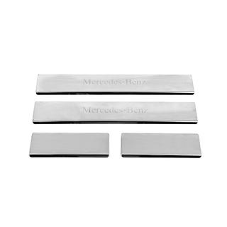 Carmos V1 kynnyslistat (4 kpl, ruostumaton teräs) Mercedes ML W164 2005–2011 kuva 2