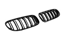 BMW 3-sarja E92/E93 2006–2013 Munuaismaskit M-Look (2010-2013, kiiltävä musta) kuva 5