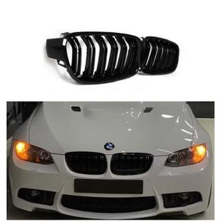 Munuaismaskit M-Look (2010-2013, kiiltävä musta) BMW 3-sarja E92/E93 2006–2013 kuva 2