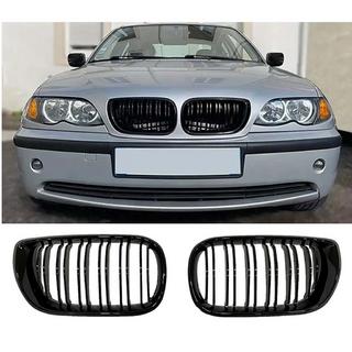 Munuaisritilät M-Look DPT (2001-2005, kiiltomusta) BMW 3-sarja E46 1998–2006 kuva 3