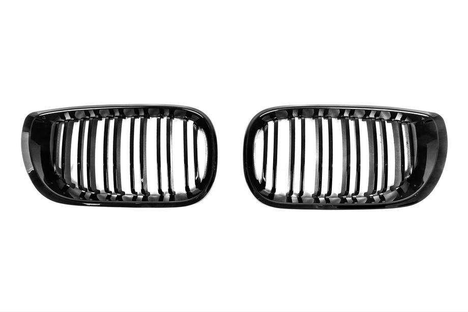 BMW 3-sarja E46 1998–2006 Munuaisritilät M-Look DPT (2001-2005, kiiltomusta) Kuva 2