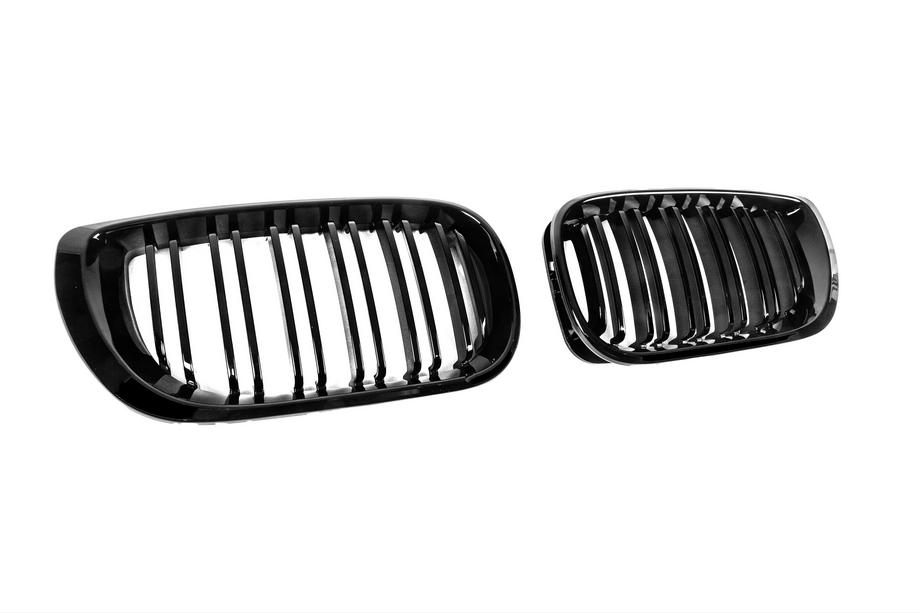 BMW 3-sarja E46 1998–2006 Munuaisritilät M-Look DPT (2001-2005, kiiltomusta) Kuva 5
