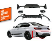 BMW 3-sarja G20/G21 2018– Takadiffuusori pakoputken päillä DPT (2022+, M-Perfomance) kuva 1