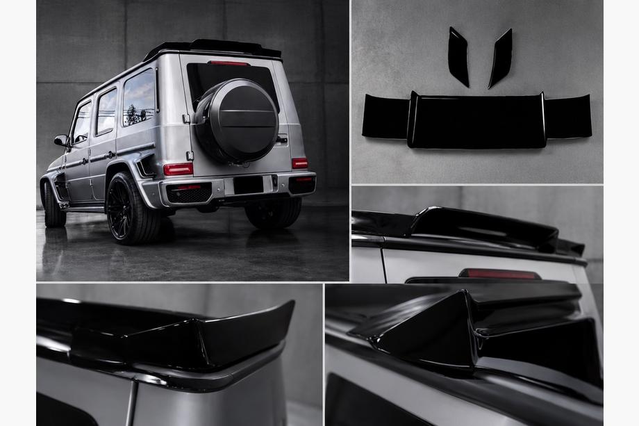 Mercedes G-Class W463 2018–2024 DPT-spoileri (kiiltomusta) Image
