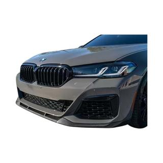 Etupuskurin lip-spoileri Lip EuroCap V2 (M-Performance 2022-, kiiltävän musta) BMW 3-sarja G20/G21 2018– kuva 2