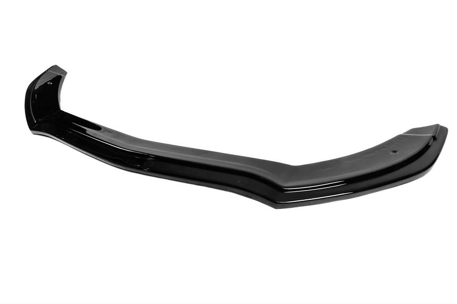 Mercedes C-class W205 2014–2021 DPT V2 etupuskurin lip-spoileri (2014-2018, vain AMG-Line, kiiltävän musta) Kuva 2