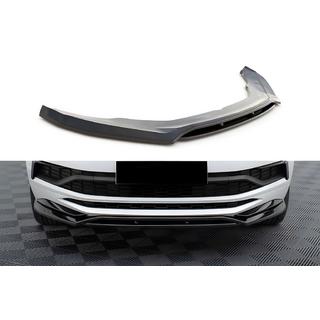 DPT etupuskurin lip-spoileri (kiiltävä musta) Skoda Kodiaq 2016–2023 kuva 1
