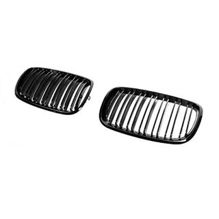 BMW munuaismaskit M-Look V2 (kiiltävä musta) kuva 3