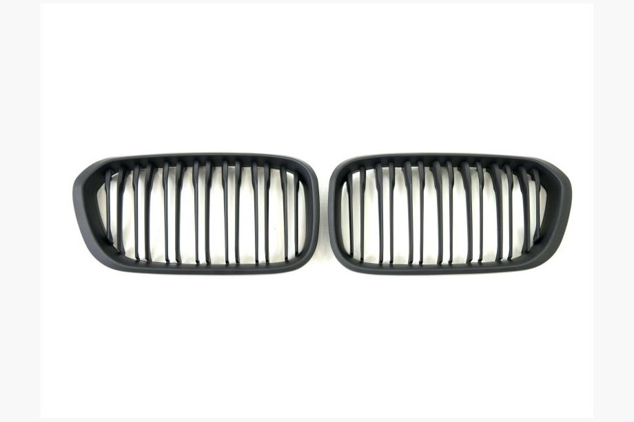 BMW 1-sarja F20/F21 2011–2019 Munuaissäleiköt M-Look (2015-2019, mattamusta) Kuva 2