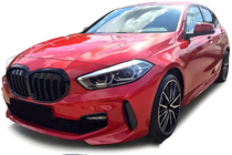 BMW 1-sarja F40 2019–2024 Munuaissäleiköt M-Look (kiiltävän musta) kuva 1