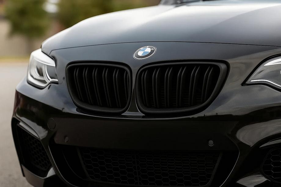 BMW 2-sarja F22/F23 2014–2021 M-Look munuaismaskit (musta matta) Image