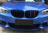BMW 2-sarja F22/F23 2014–2021 M-Look munuaismaskit (M-Color) kuva 3