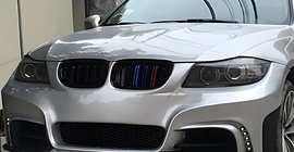 BMW 3-sarja E90/E91 2005–2011 Munuaissäleiköt M-Look (E-90/91 2008-2012, M-Color) kuva 3