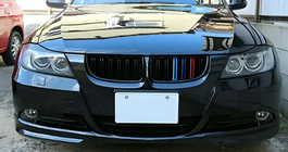BMW 3-sarja E90/E91 2005–2011 Munuaissäleikkö M-look (E-90/91 2005-2008, M-Color) kuva 1