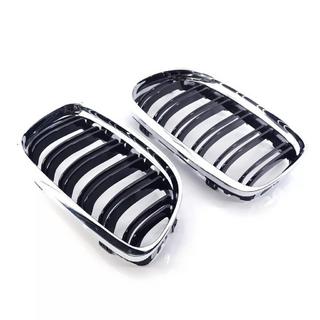 Munuaissäleikkö M-look (E-90/91 2008-2011, kiiltävä musta kromikehyksellä) BMW 3-sarja E90/E91 2005–2011 kuva 2
