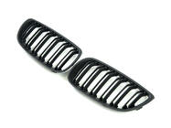 BMW 3-sarja E92/E93 2006–2013 M-Look munuaismaski (2005-2009, mattamusta) kuva 3