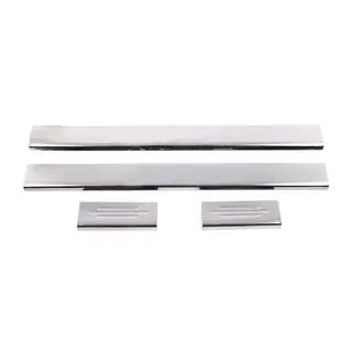 Carmos-kynnyslistat (4 kpl, ruostumaton teräs) Toyota Yaris 2006–2011 kuva 2