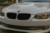 BMW 3-sarja E92/E93 2006–2013 M-Look munuaismaskit (2010-2013, mattamusta) kuva 1