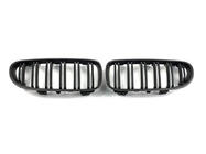 BMW 3-sarja E92/E93 2006–2013 M-Look munuaismaskit (2010-2013, mattamusta) kuva 4