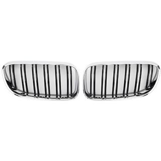M-Look munuaismaskit (2010-2013, kiiltomusta kromireunuksella) BMW 3-sarja E92/E93 2006–2013 kuva 2