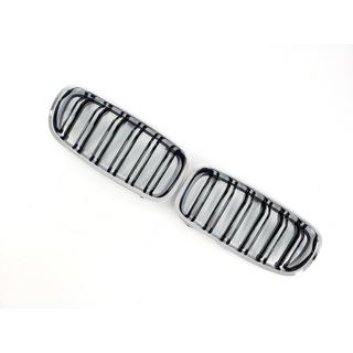 M-Look munuaismaskit (kiiltävän musta, kromireunus) BMW 3-sarja F30/F31 2012–2019 kuva 3