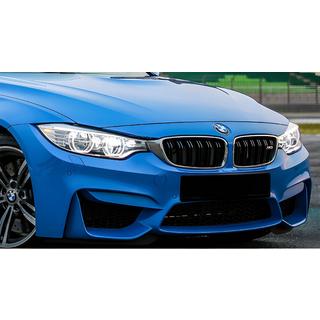 M-Look munuaismaskit (kiiltävän musta, kromireunus) BMW 3-sarja F30/F31 2012–2019 kuva 1