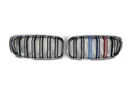 BMW 3-sarja F30/F31 2012–2019 Munuaissäleiköt M-Look (M-Color kromikehyksellä) kuva 2
