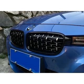 Munuaismaskit Diamond Silver BMW 3-sarja F30/F31 2012–2019 kuva 1
