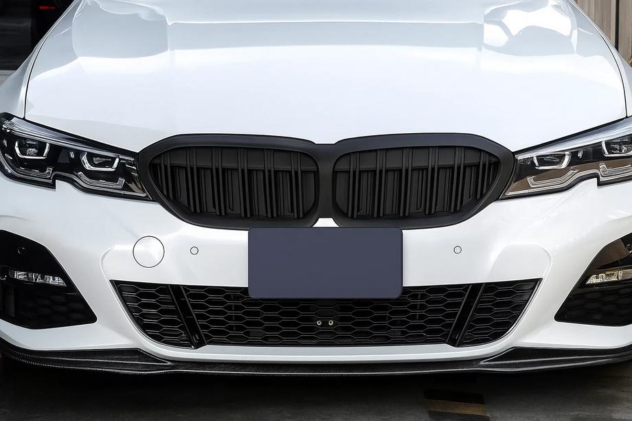BMW 3-sarja G20/G21 2018– Munuaissäleikkö M-Look V2 (2018-2022, mattamusta) Image