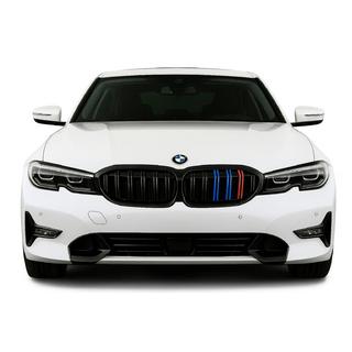 Munuaissäleiköt M-Look V2 (2018-2022, M-Color mustalla reunuksella) BMW 3-sarja G20/G21 2018– kuva 1