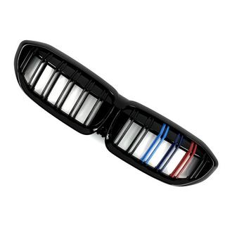 Munuaissäleiköt M-Look V2 (2018-2022, M-Color mustalla reunuksella) BMW 3-sarja G20/G21 2018– kuva 3