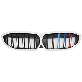 Munuaismaskit M-Look V2 (2018-2022, M-Color kromireunuksella) BMW 3-sarja G20/G21 2018– kuva 2