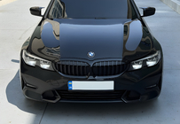 BMW 3-sarja G20/G21 2018– Munuaismaskit 1 Bar (2018-2022, kiiltävä musta) kuva 1