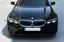 BMW 3-sarja G20/G21 2018– Munuaissäleiköt 1 Bar (2018-2022, kiiltävä musta kromikehyksellä) kuva 1