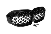 BMW 3-sarja G20/G21 2018– Munuaissäleiköt Diamond Black (2018-2022, musta reunus) kuva 5