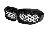 BMW 3-sarja G20/G21 2018– Munuaissäleiköt Diamond Black (2018-2022, musta reunus) kuva 8